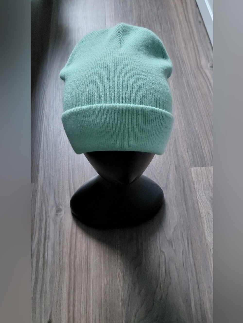 Mint Green Knit Beanie Hat - Brand